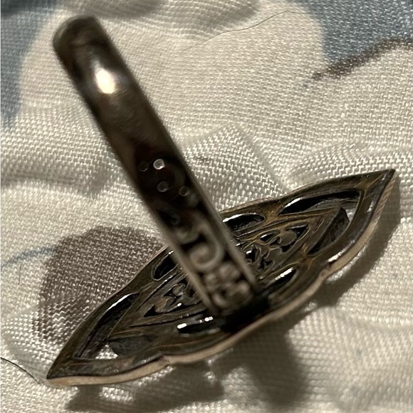 Vintage Bali Legacy Sterling Silver Marquise size 9 - Picture 8 of 8